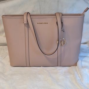 Michael Kors jet set travel LG shoulder tote bag